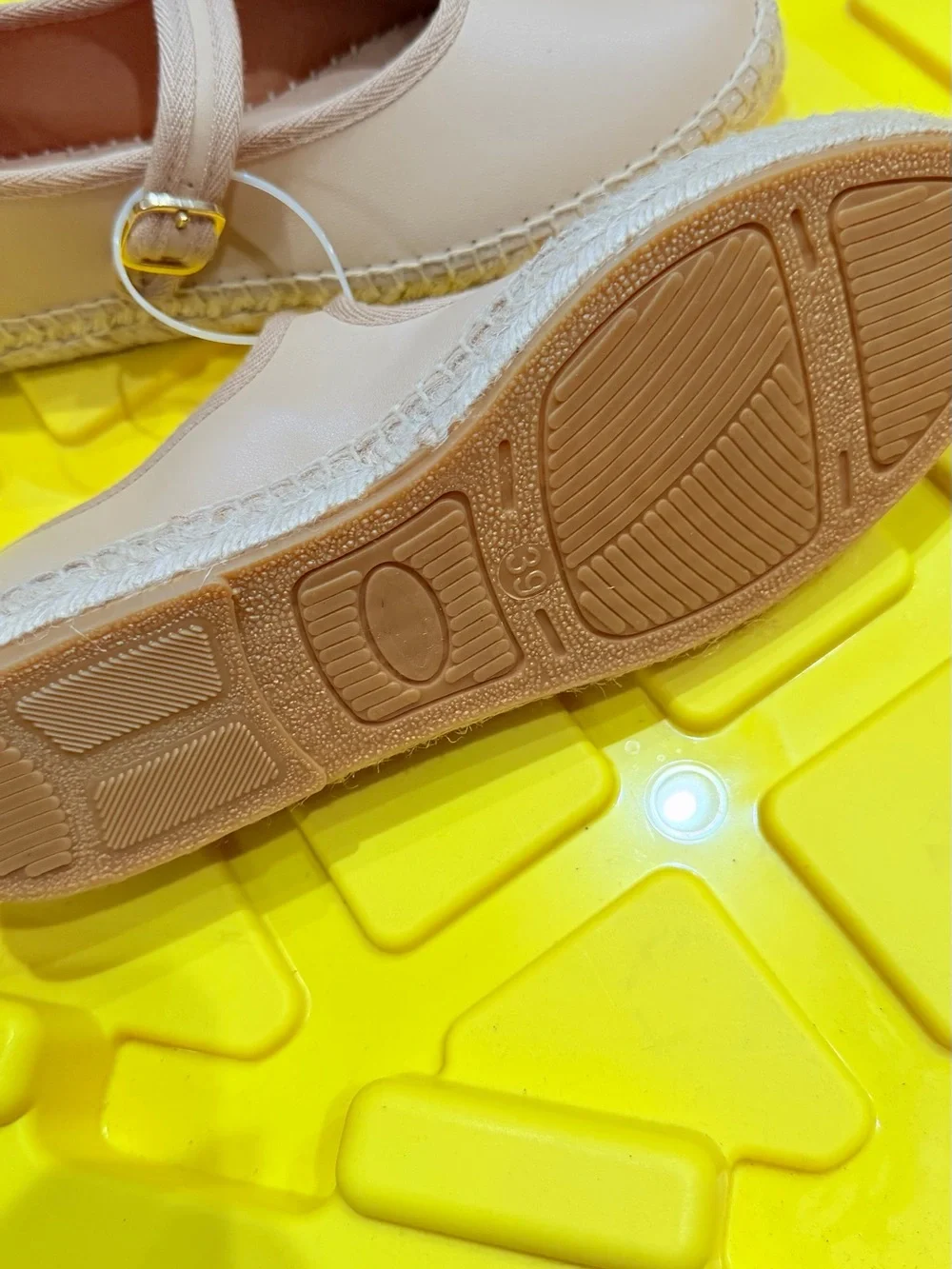 Jutelia  Espadrilles Nude  - Genuine Leather